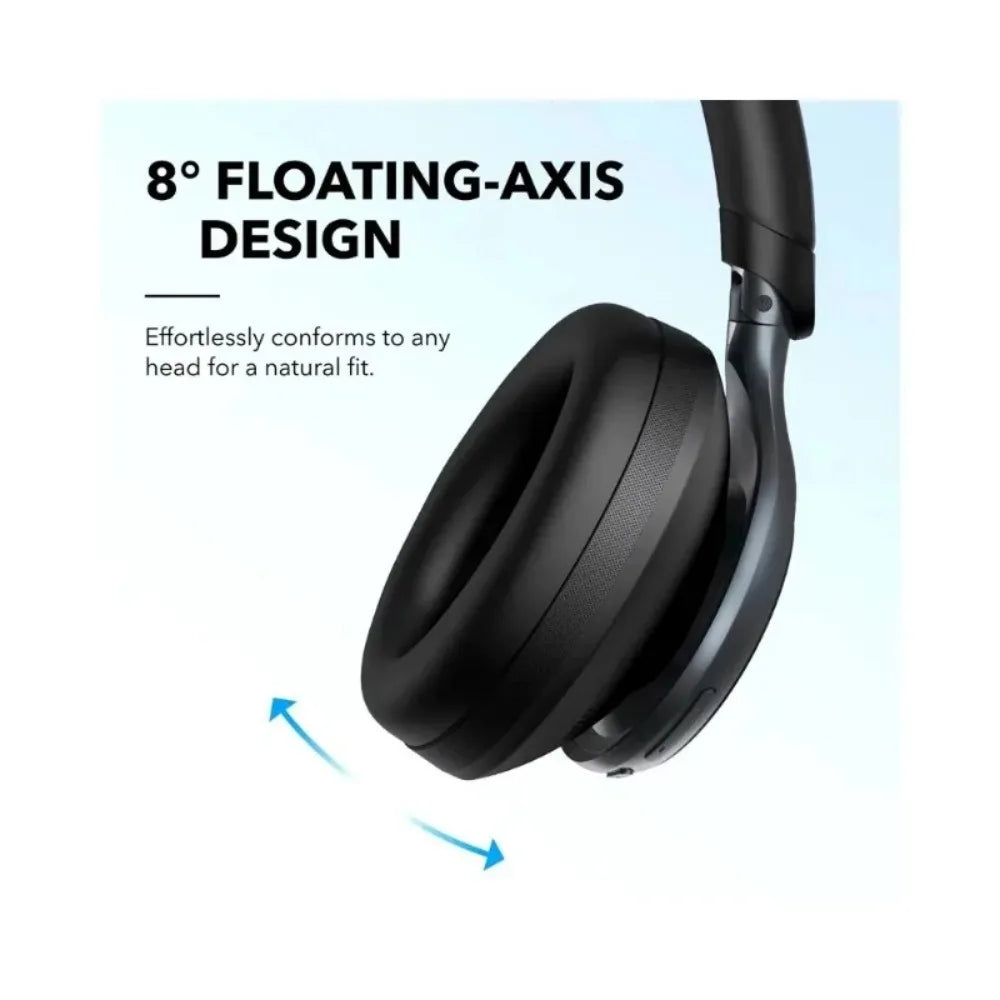 Anker Soundcore Space One A3035 Over Ear Headphones Bluetooth5.3 ANC LDAC Hi-Res 55H Playtime Fast Charge Foldable Headset